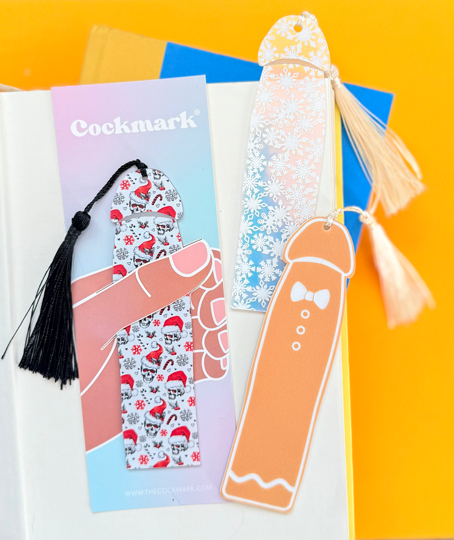Snowflake Cockmark Bookmark