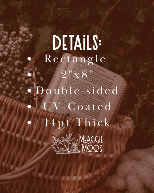 Imperfect 2"x8" Mystery Bookmark Bundle | 50 pack