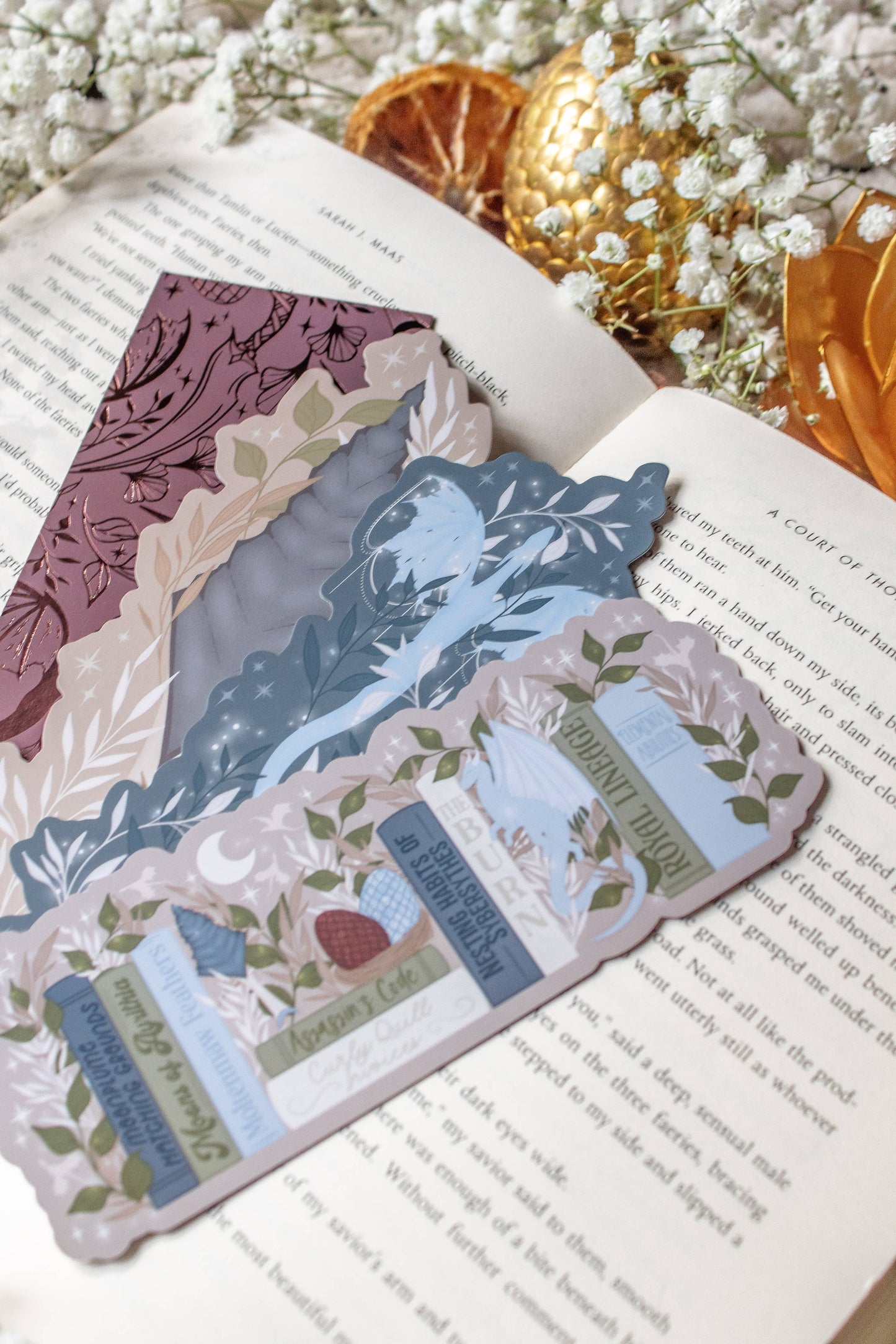 When The Moon Hatched Foil Bookmark