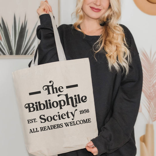 Bibliophile Society Tote Bag