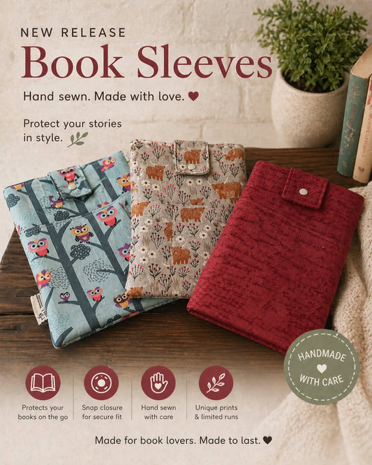 Book Sleeve - Handmade