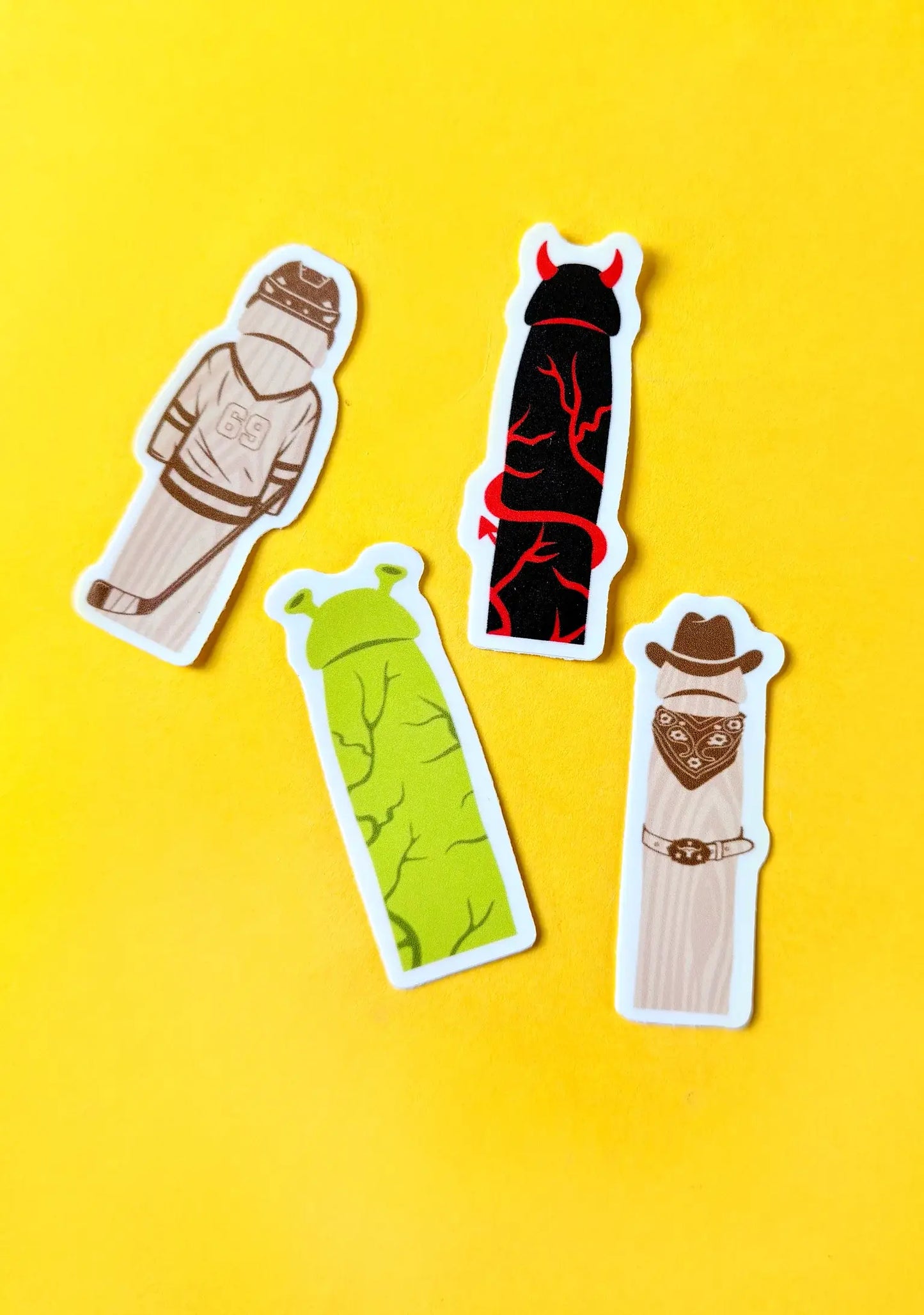 Cockmark Stickers