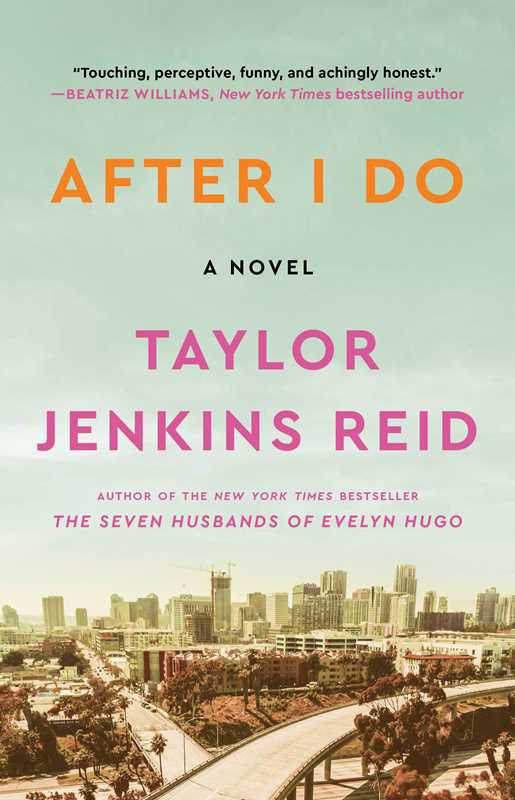 Book cover of 'After I Do' by Taylor Jenkins Reid with a cityscape in the background.
