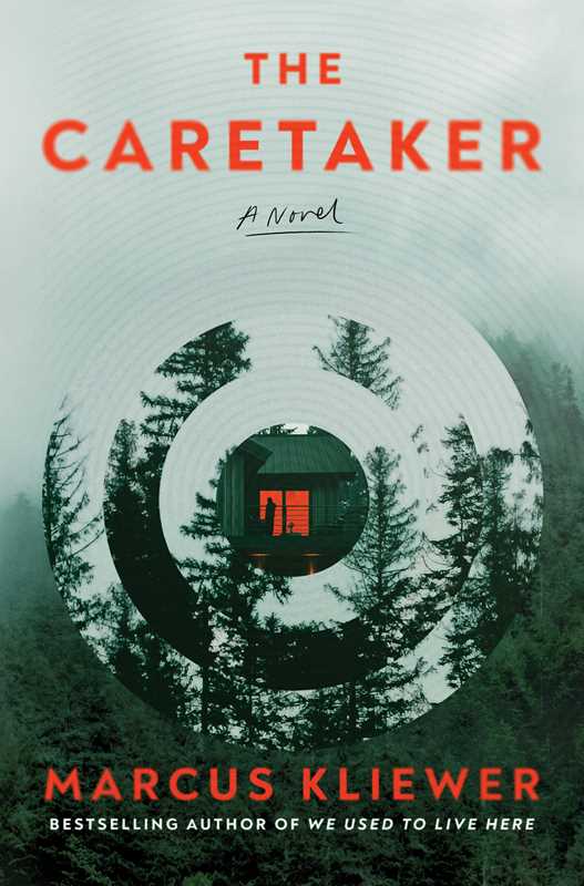 Book cover of 'The Caretaker' by Marcus Kliewer with a circular design and text.