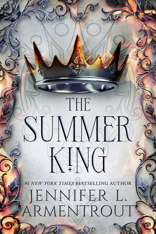 Book cover of 'The Summer King' by Jennifer L. Armentrout with a decorative crown design.
