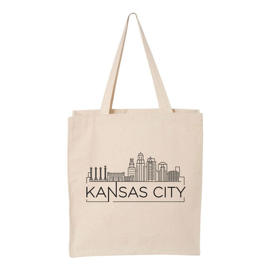 Skyline Kansas City Missouri Tote Bag