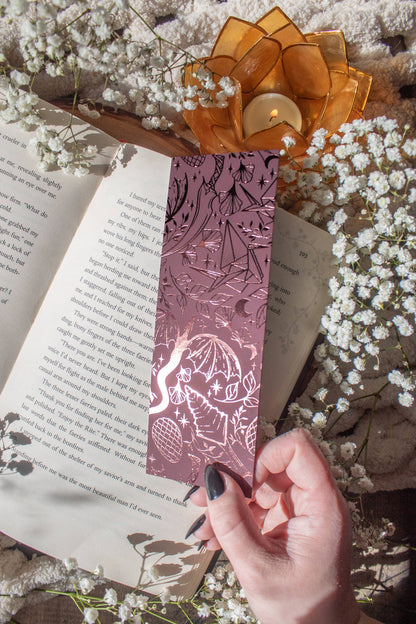 When The Moon Hatched Foil Bookmark
