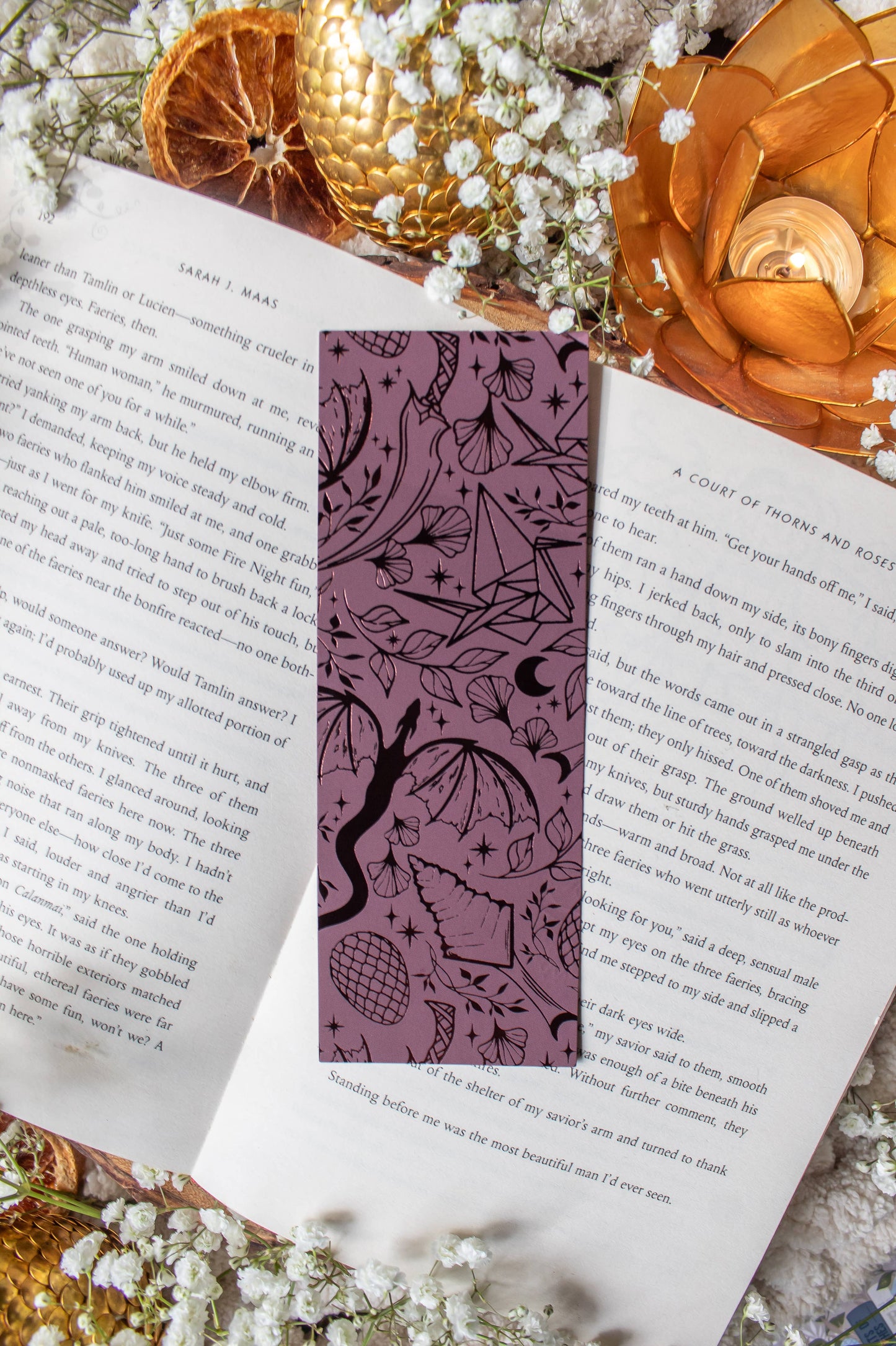 When The Moon Hatched Foil Bookmark
