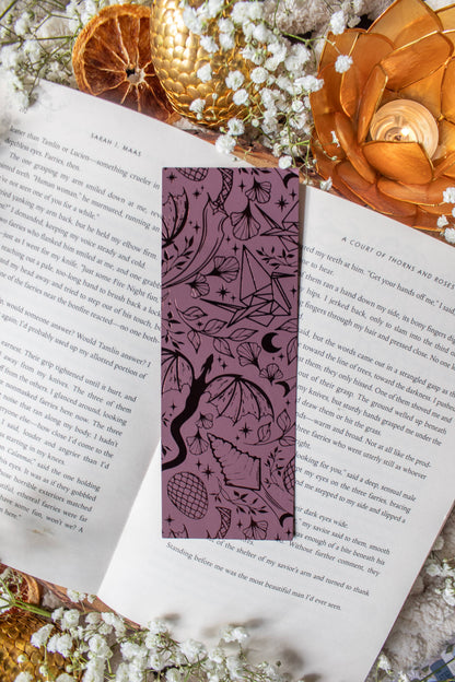 When The Moon Hatched Foil Bookmark