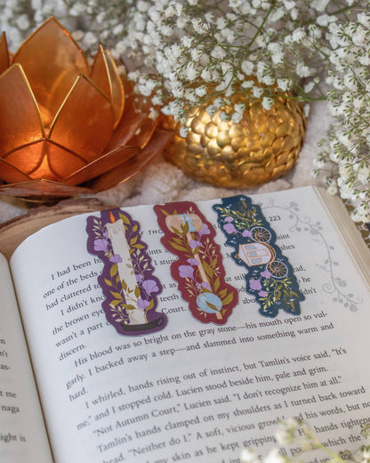 Regency Era Romance Magnetic Bookmarks | Set of 3