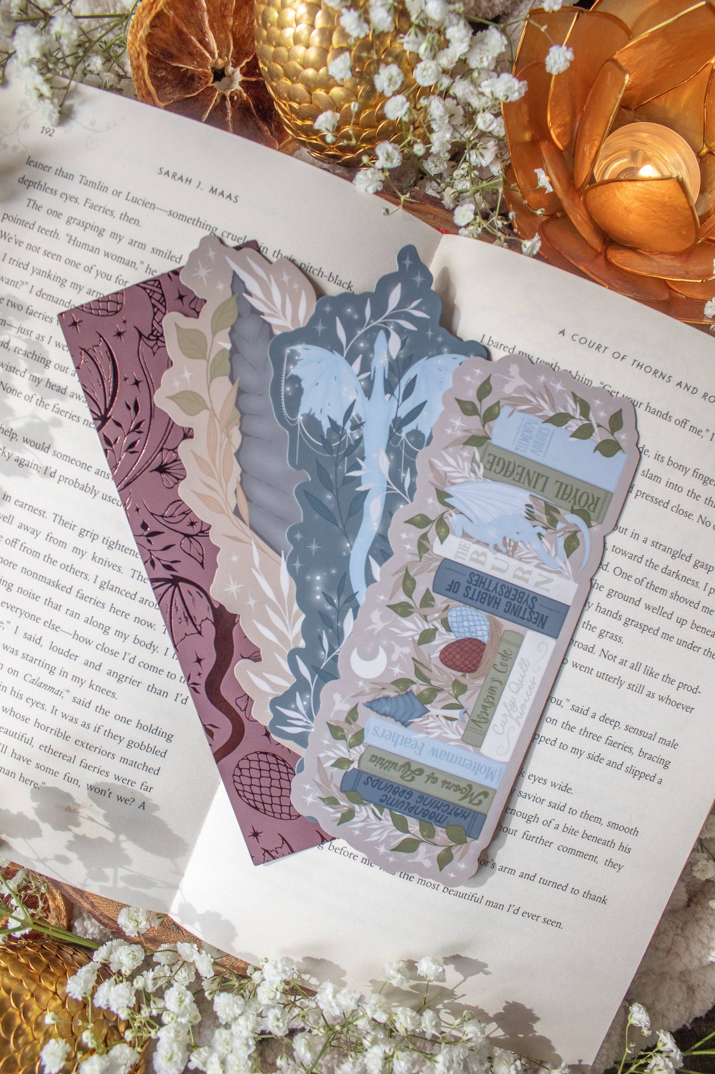 When The Moon Hatched Foil Bookmark