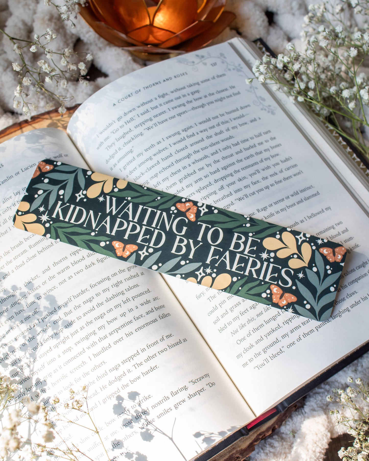 Waiting To Be Kidnapped By Faeries 2x8 Bookmark | Glossy