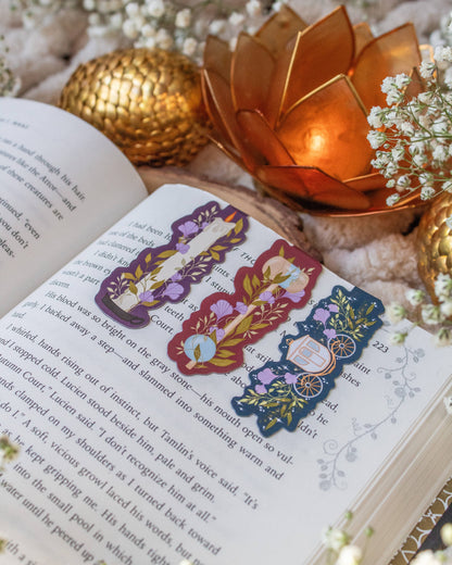 Regency Era Romance Magnetic Bookmarks | Set of 3