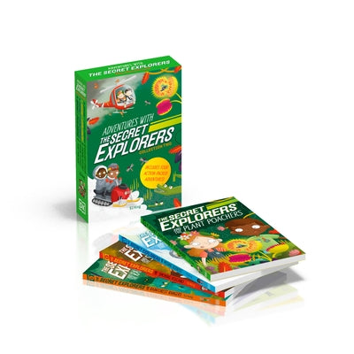 Adventures with the Secret Explorers: Collection Two: 4-Book Box Set of Educational Chapter Books by King, SJ