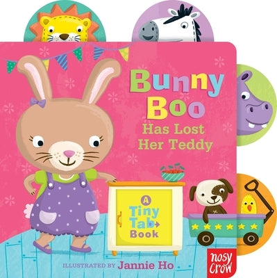 Bunny Boo Has Lost Her Teddy: A Tiny Tab Book by Ho, Jannie