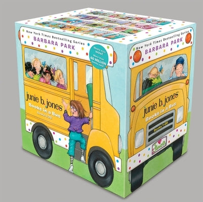 Junie B. Jones Books in a Bus 28-Book Boxed Set: The Complete Collection: Books 1-28 by Park, Barbara