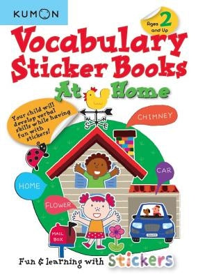 Kumon Vocabulary Sticker Books at Home by Kumon